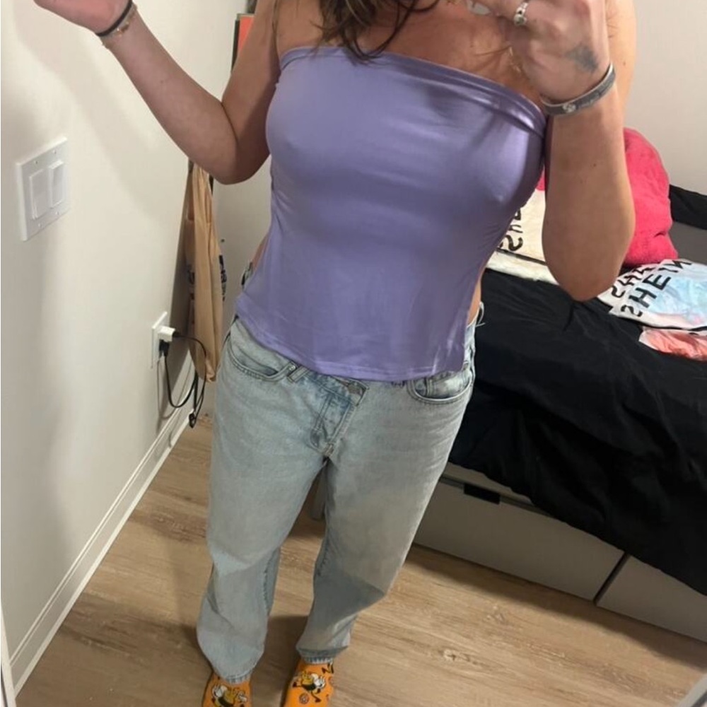 Lavender Tube Top